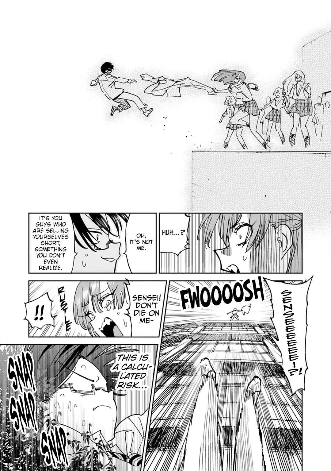 Uo Dekka - Kyonyuu Kyojiri Koushinchou Gyaru-chan wa Boku ni Koi Shiteru - Anthology Comic Chapter 1: The huge gyaru academy’s kind teacher ♡ - Page 22