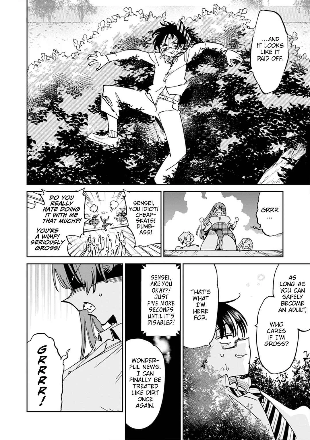 Uo Dekka - Kyonyuu Kyojiri Koushinchou Gyaru-chan wa Boku ni Koi Shiteru - Anthology Comic Chapter 1: The huge gyaru academy’s kind teacher ♡ - Page 23