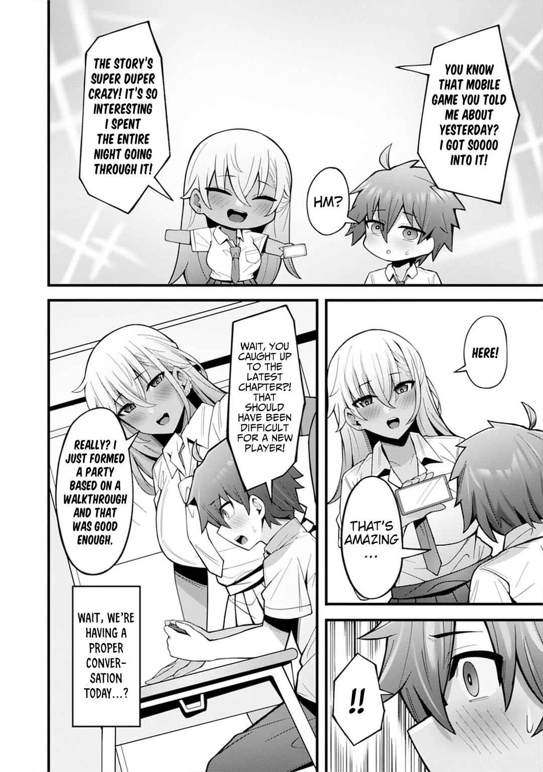 Uo Dekka - Kyonyuu Kyojiri Koushinchou Gyaru-chan wa Boku ni Koi Shiteru - Anthology Comic Chapter 2: I want to be in love with your scent - Page 8