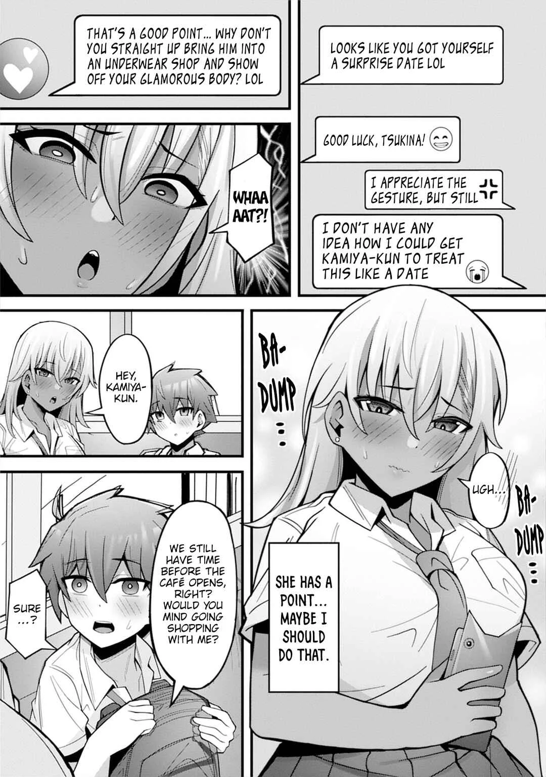 Uo Dekka - Kyonyuu Kyojiri Koushinchou Gyaru-chan wa Boku ni Koi Shiteru - Anthology Comic Chapter 2: I want to be in love with your scent - Page 15
