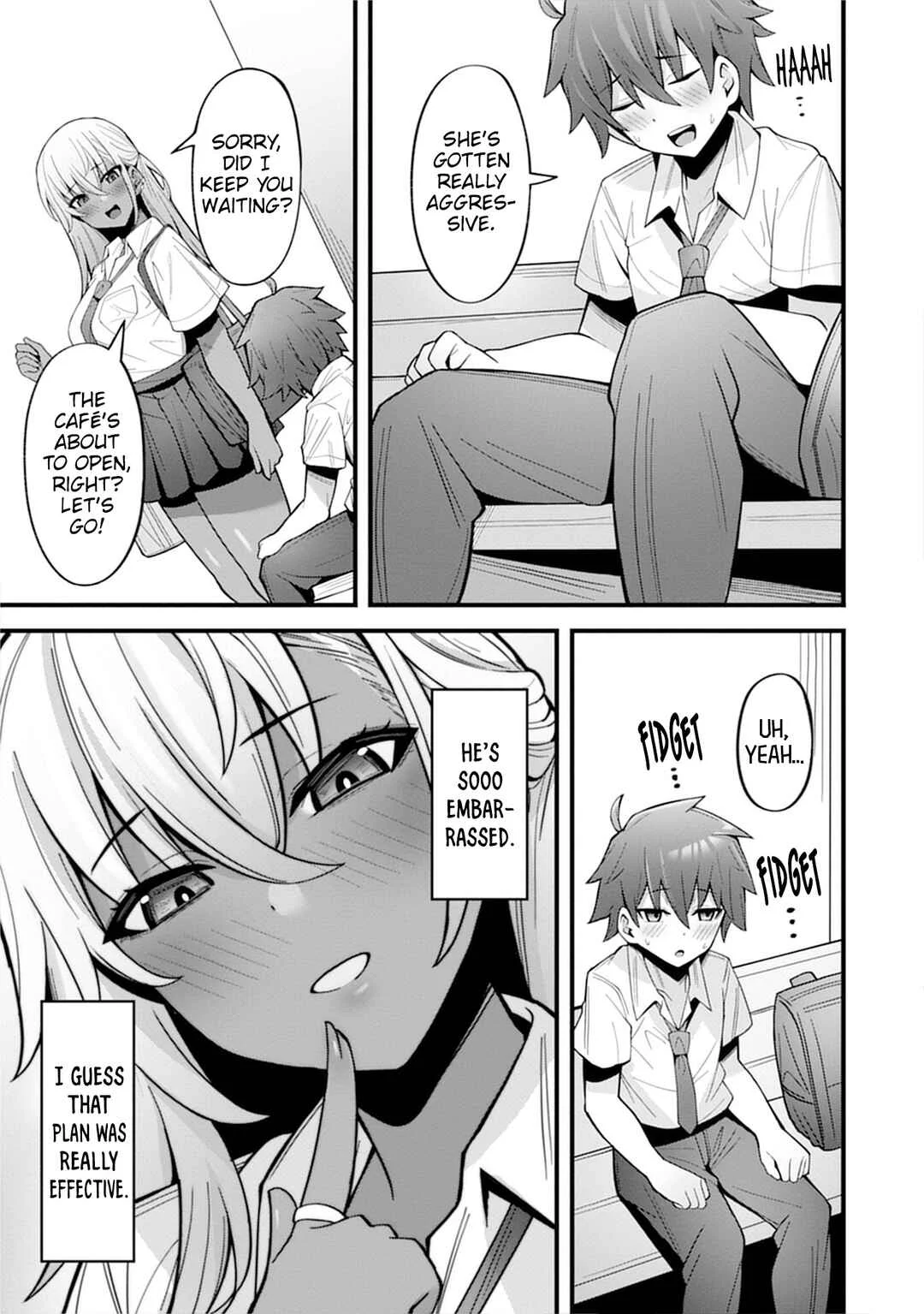 Uo Dekka - Kyonyuu Kyojiri Koushinchou Gyaru-chan wa Boku ni Koi Shiteru - Anthology Comic Chapter 2: I want to be in love with your scent - Page 19