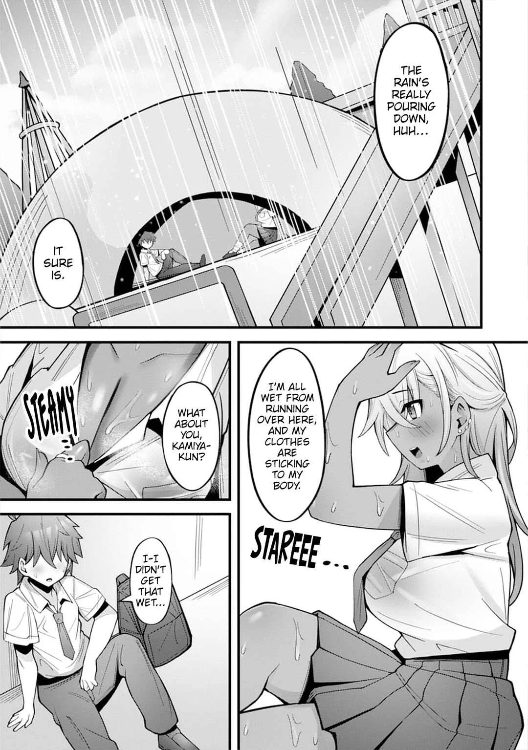 Uo Dekka - Kyonyuu Kyojiri Koushinchou Gyaru-chan wa Boku ni Koi Shiteru - Anthology Comic Chapter 2: I want to be in love with your scent - Page 21