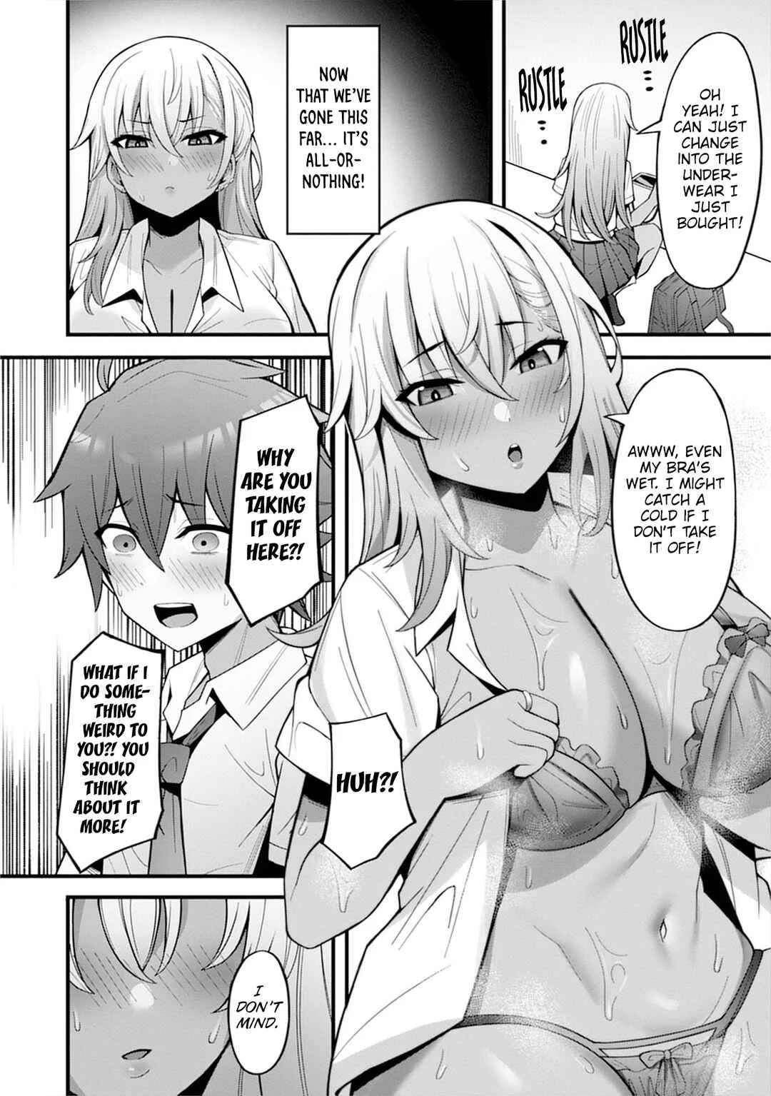 Uo Dekka - Kyonyuu Kyojiri Koushinchou Gyaru-chan wa Boku ni Koi Shiteru - Anthology Comic Chapter 2: I want to be in love with your scent - Page 22