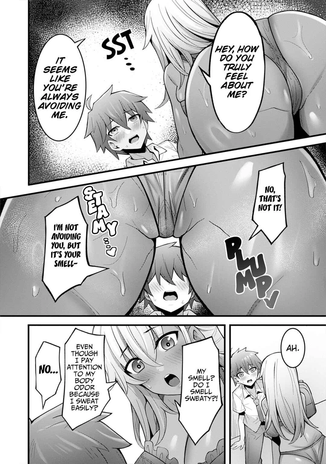 Uo Dekka - Kyonyuu Kyojiri Koushinchou Gyaru-chan wa Boku ni Koi Shiteru - Anthology Comic Chapter 2: I want to be in love with your scent - Page 24