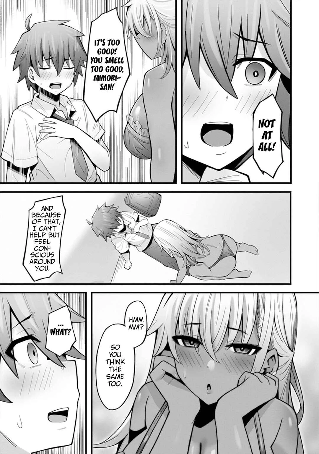 Uo Dekka - Kyonyuu Kyojiri Koushinchou Gyaru-chan wa Boku ni Koi Shiteru - Anthology Comic Chapter 2: I want to be in love with your scent - Page 25