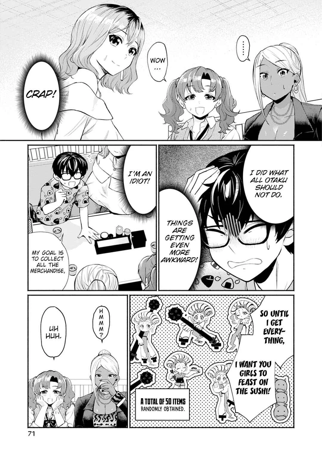 Uo Dekka - Kyonyuu Kyojiri Koushinchou Gyaru-chan wa Boku ni Koi Shiteru - Anthology Comic Chapter 3: Beware of Oshi Events and Gyaru! - Page 5