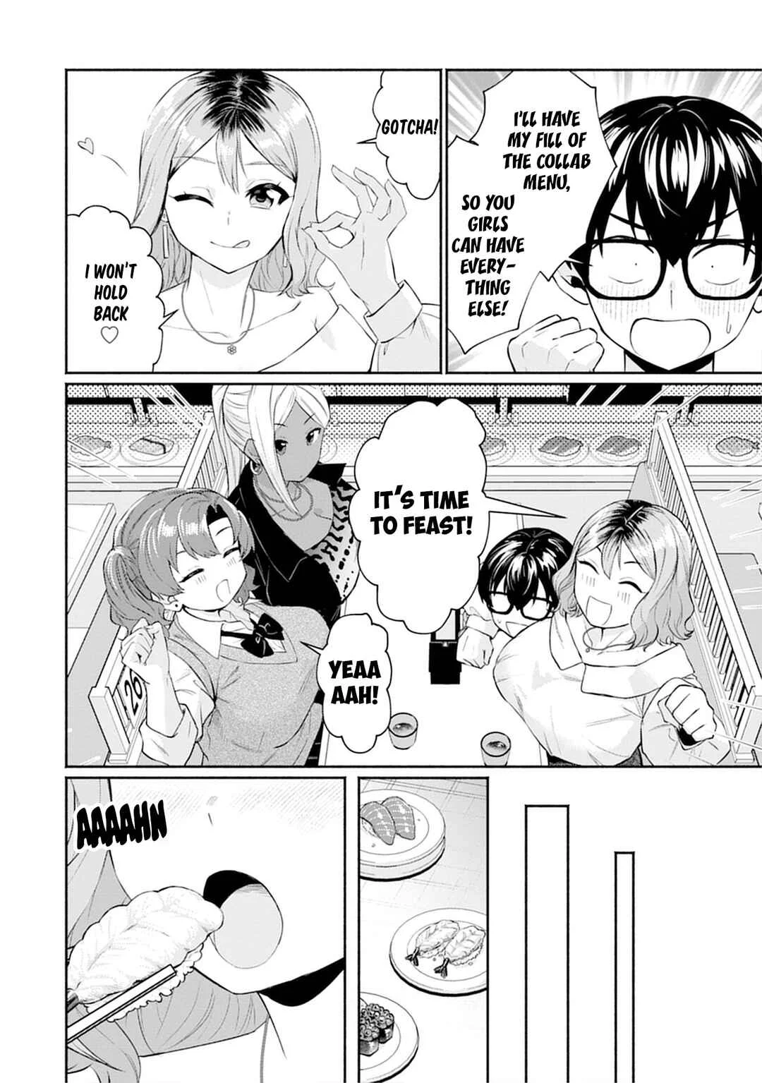 Uo Dekka - Kyonyuu Kyojiri Koushinchou Gyaru-chan wa Boku ni Koi Shiteru - Anthology Comic Chapter 3: Beware of Oshi Events and Gyaru! - Page 6