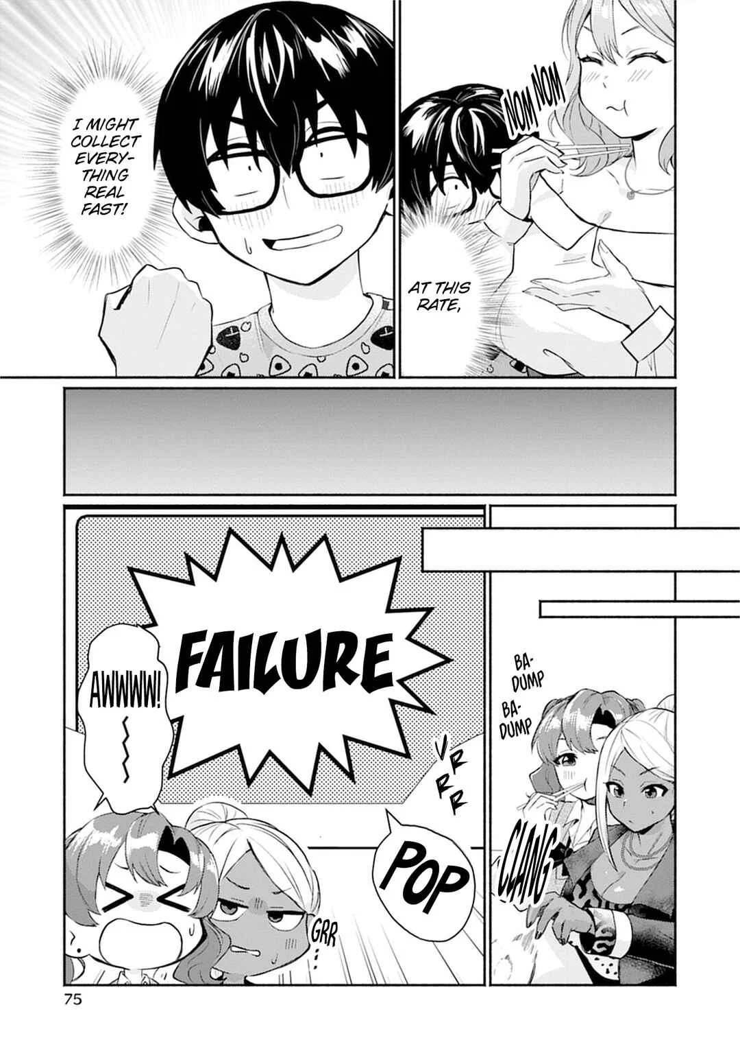 Uo Dekka - Kyonyuu Kyojiri Koushinchou Gyaru-chan wa Boku ni Koi Shiteru - Anthology Comic Chapter 3: Beware of Oshi Events and Gyaru! - Page 9