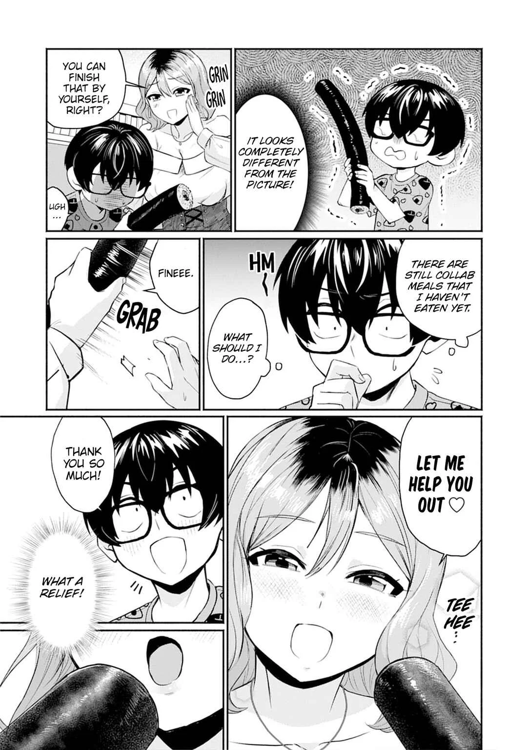 Uo Dekka - Kyonyuu Kyojiri Koushinchou Gyaru-chan wa Boku ni Koi Shiteru - Anthology Comic Chapter 3: Beware of Oshi Events and Gyaru! - Page 11