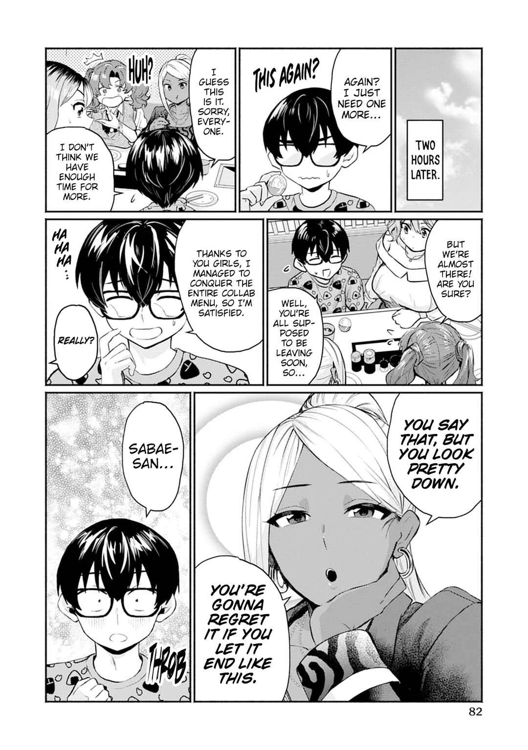 Uo Dekka - Kyonyuu Kyojiri Koushinchou Gyaru-chan wa Boku ni Koi Shiteru - Anthology Comic Chapter 3: Beware of Oshi Events and Gyaru! - Page 16