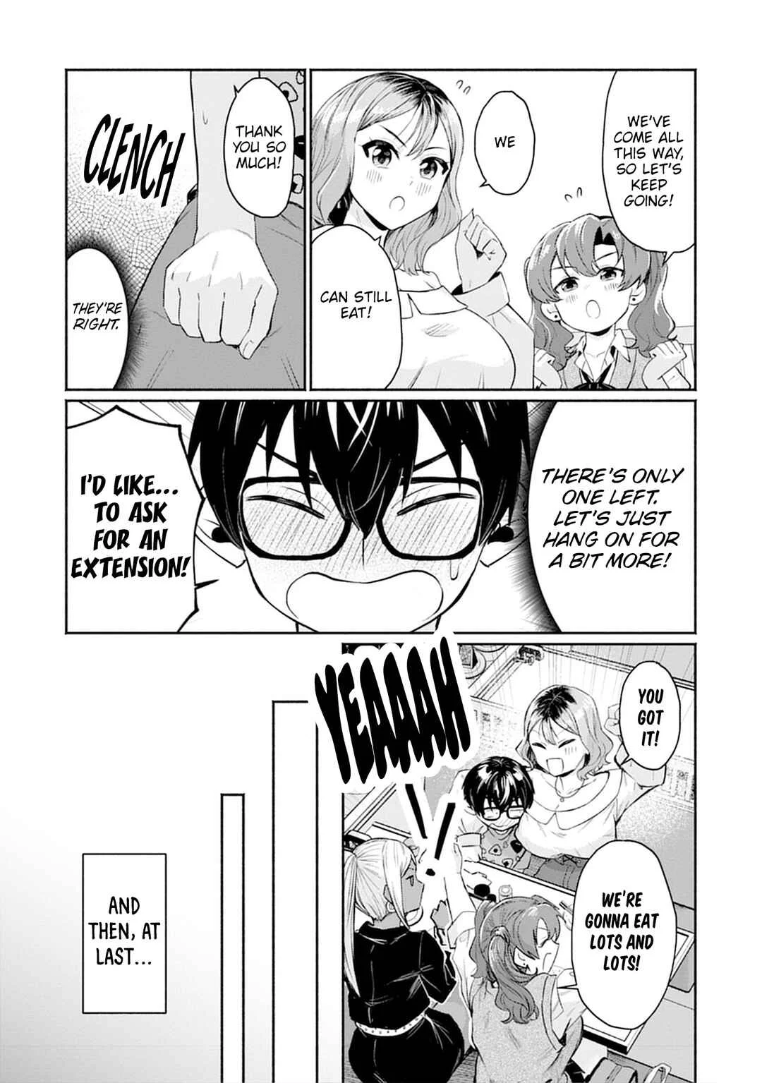 Uo Dekka - Kyonyuu Kyojiri Koushinchou Gyaru-chan wa Boku ni Koi Shiteru - Anthology Comic Chapter 3: Beware of Oshi Events and Gyaru! - Page 17
