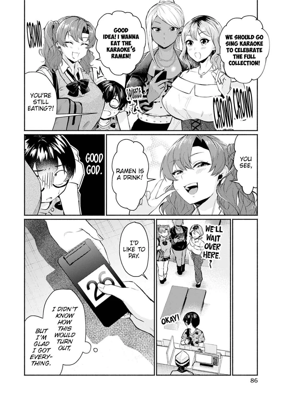 Uo Dekka - Kyonyuu Kyojiri Koushinchou Gyaru-chan wa Boku ni Koi Shiteru - Anthology Comic Chapter 3: Beware of Oshi Events and Gyaru! - Page 20
