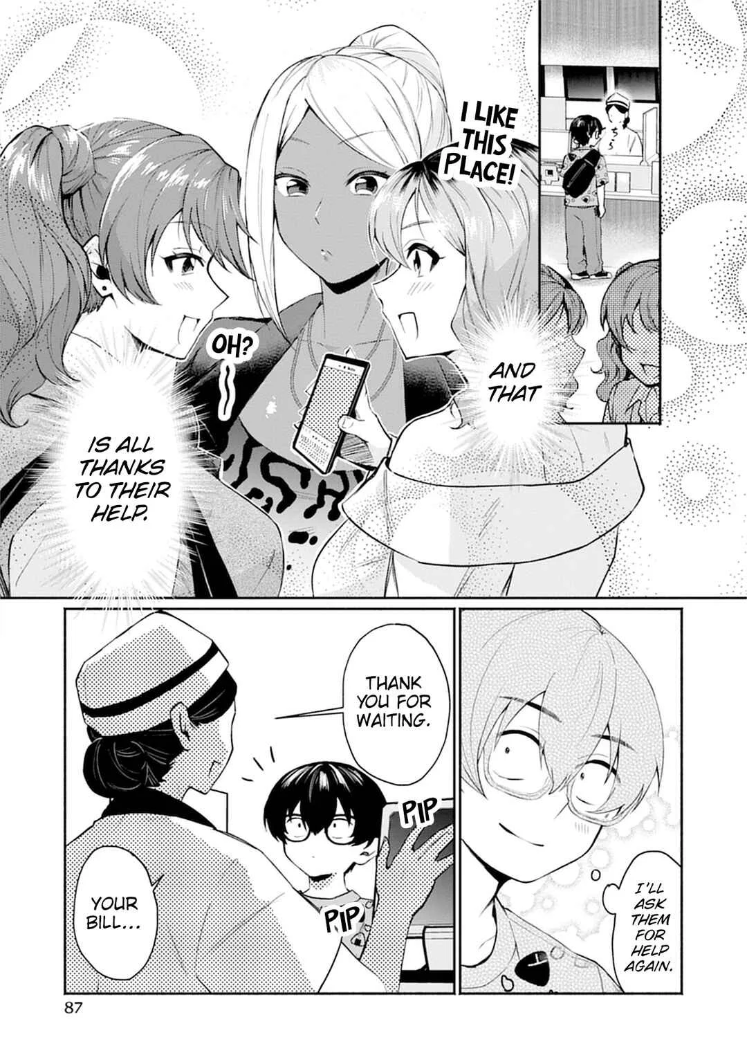 Uo Dekka - Kyonyuu Kyojiri Koushinchou Gyaru-chan wa Boku ni Koi Shiteru - Anthology Comic Chapter 3: Beware of Oshi Events and Gyaru! - Page 21