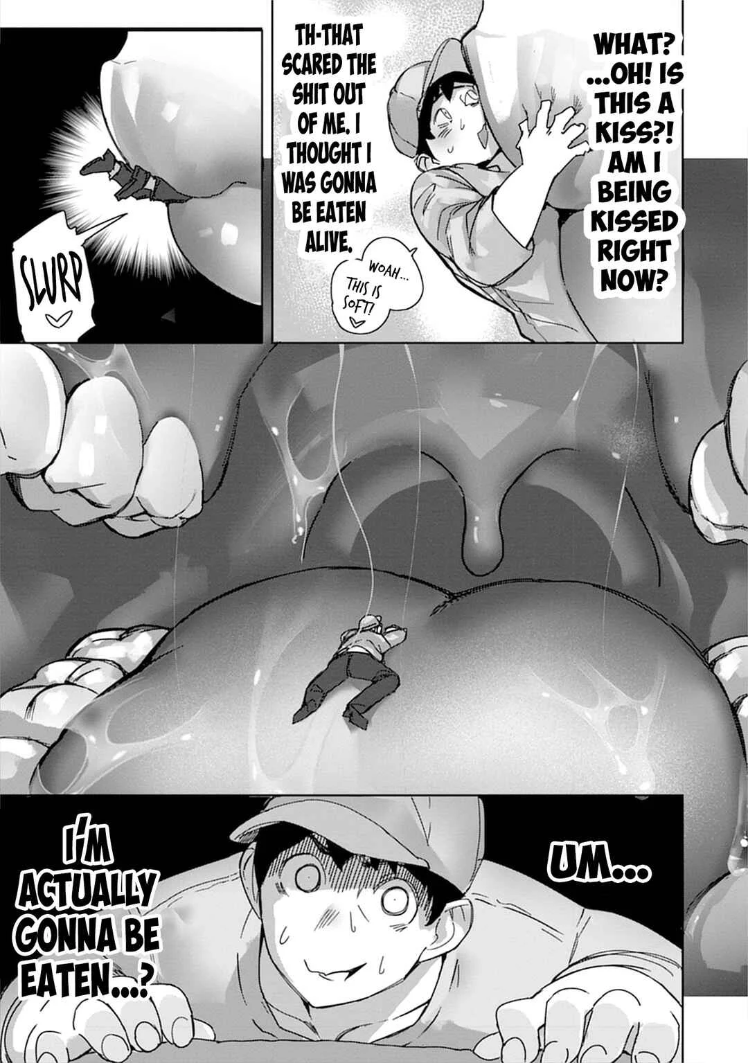 Uo Dekka - Kyonyuu Kyojiri Koushinchou Gyaru-chan wa Boku ni Koi Shiteru - Anthology Comic Chapter 4: Matching with a Giant ☆ Gyaru - Page 7