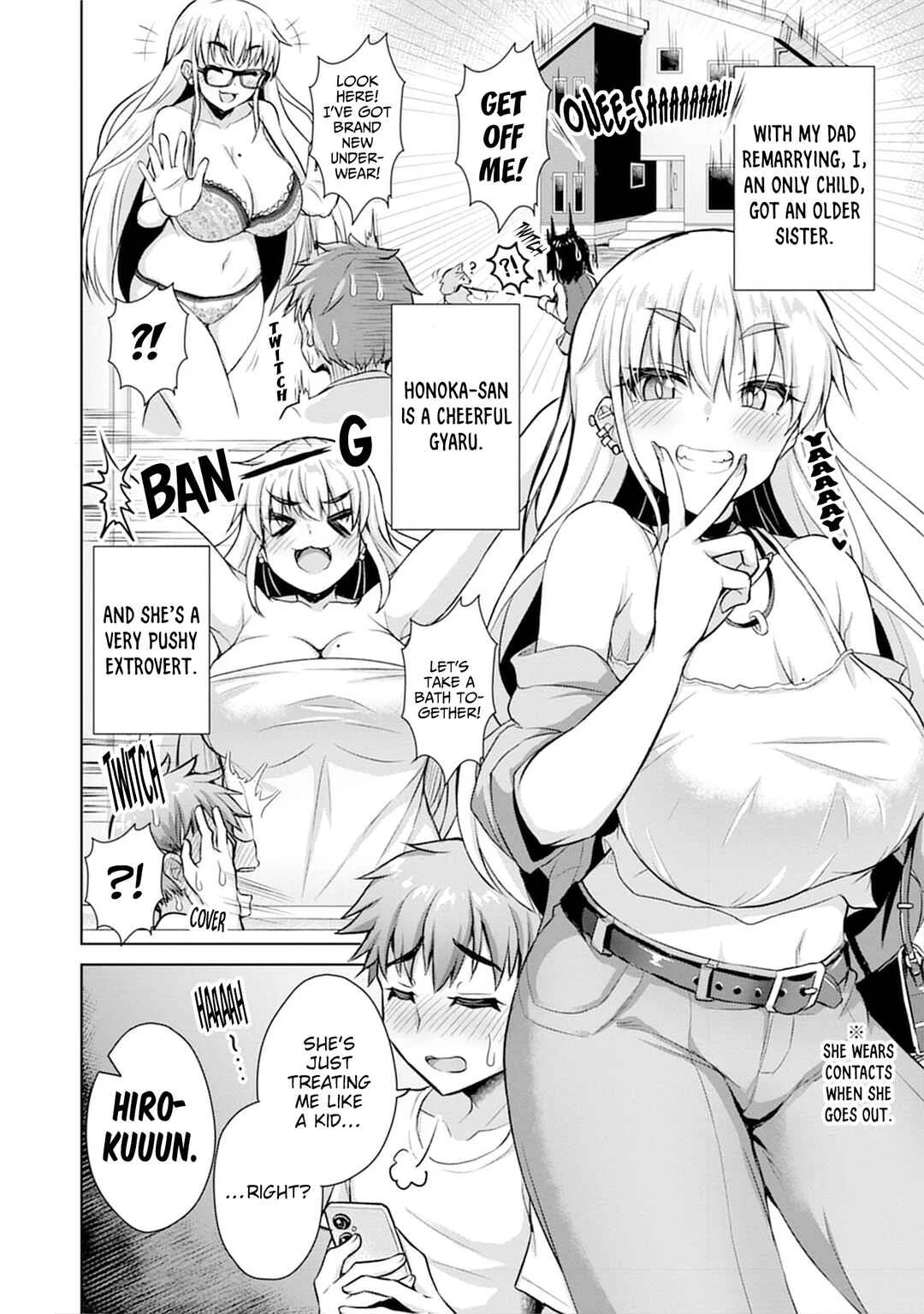 Uo Dekka - Kyonyuu Kyojiri Koushinchou Gyaru-chan wa Boku ni Koi Shiteru - Anthology Comic Chapter 5: Pushy Sister - Page 2