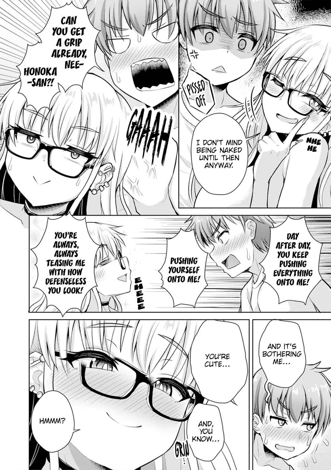 Uo Dekka - Kyonyuu Kyojiri Koushinchou Gyaru-chan wa Boku ni Koi Shiteru - Anthology Comic Chapter 5: Pushy Sister - Page 10