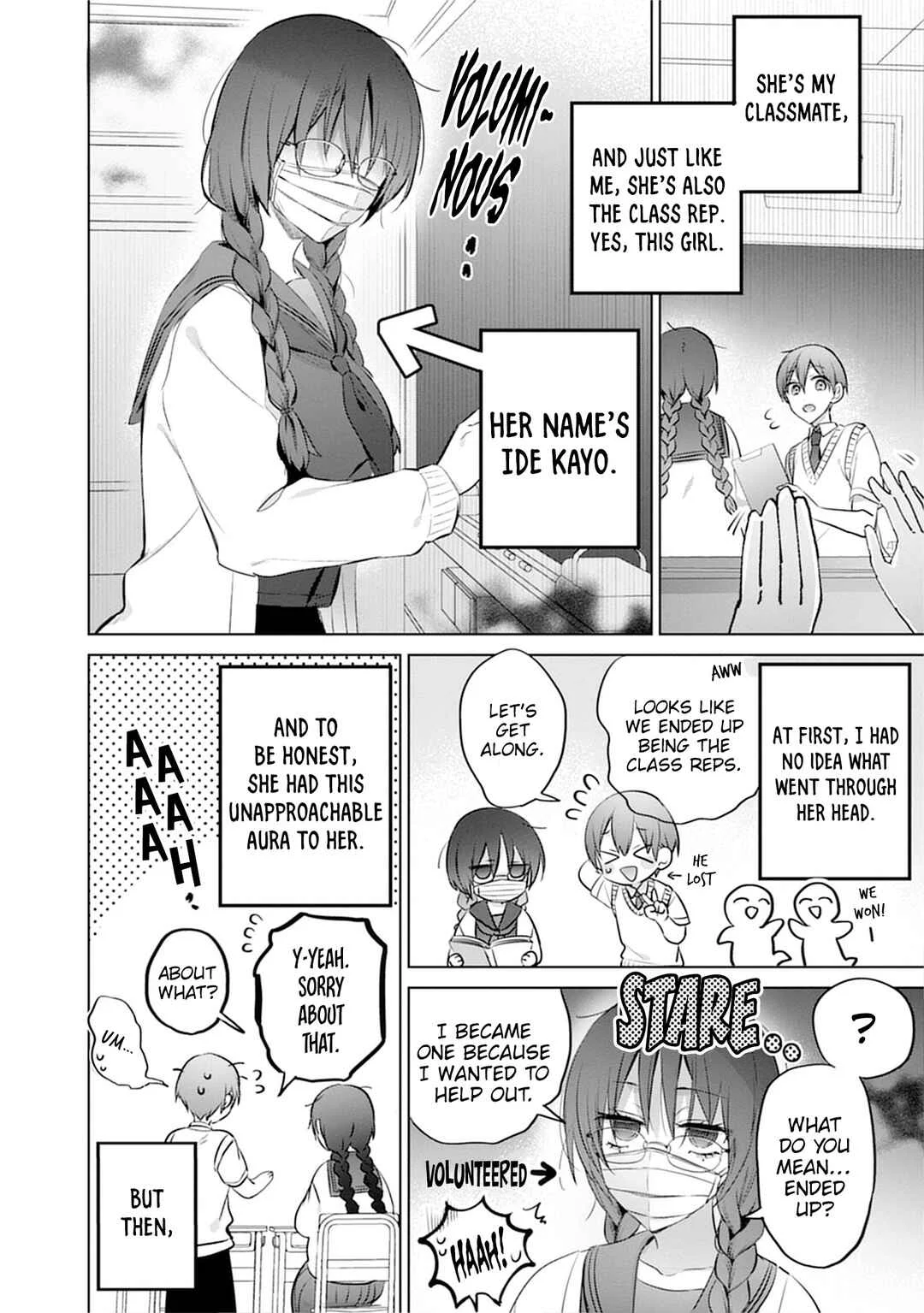 Uo Dekka - Kyonyuu Kyojiri Koushinchou Gyaru-chan wa Boku ni Koi Shiteru - Anthology Comic Chapter 6: The class president's secret hobby - Page 2