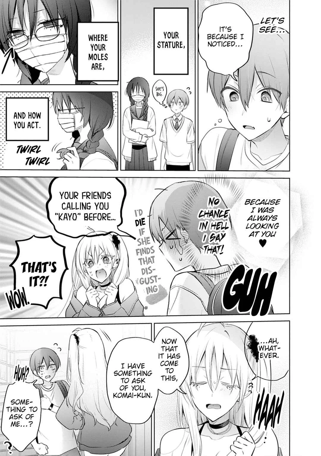 Uo Dekka - Kyonyuu Kyojiri Koushinchou Gyaru-chan wa Boku ni Koi Shiteru - Anthology Comic Chapter 6: The class president's secret hobby - Page 7