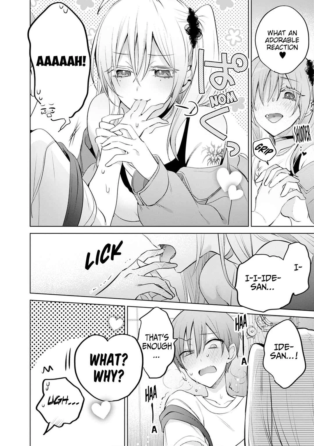 Uo Dekka - Kyonyuu Kyojiri Koushinchou Gyaru-chan wa Boku ni Koi Shiteru - Anthology Comic Chapter 6: The class president's secret hobby - Page 14