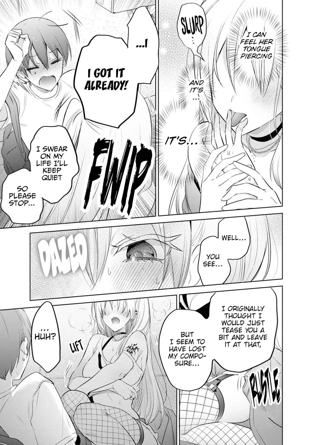 Uo Dekka - Kyonyuu Kyojiri Koushinchou Gyaru-chan wa Boku ni Koi Shiteru - Anthology Comic Chapter 6: The class president's secret hobby - Page 15