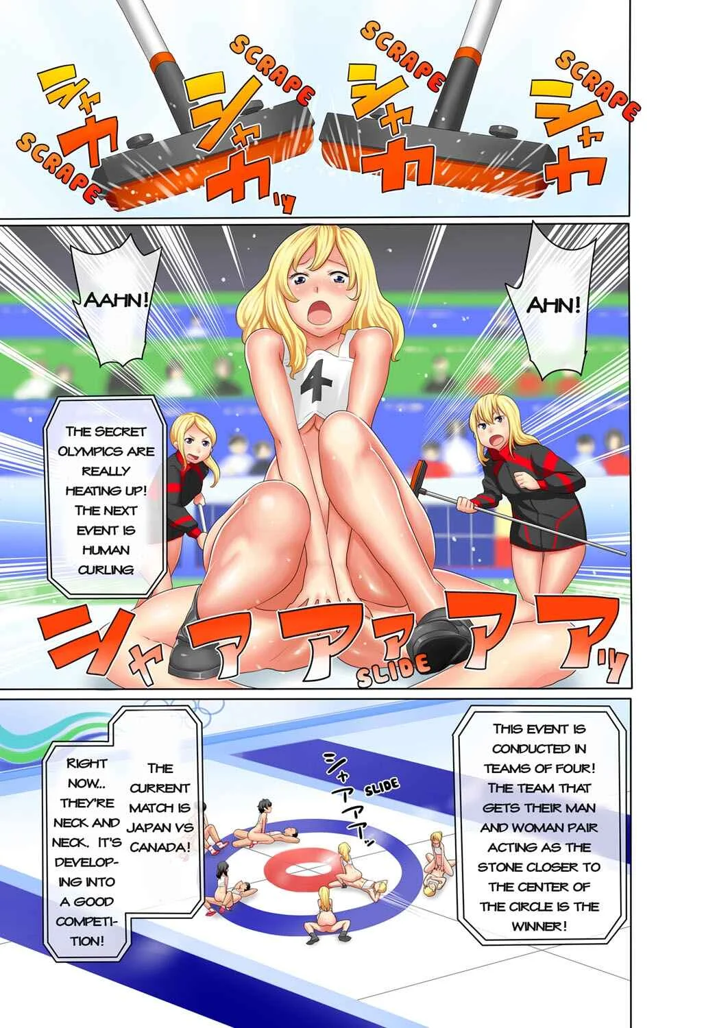 Uralympic! ~Zenra No Danjo Pair De Winter Sports~ Chapter 1 - Page 12