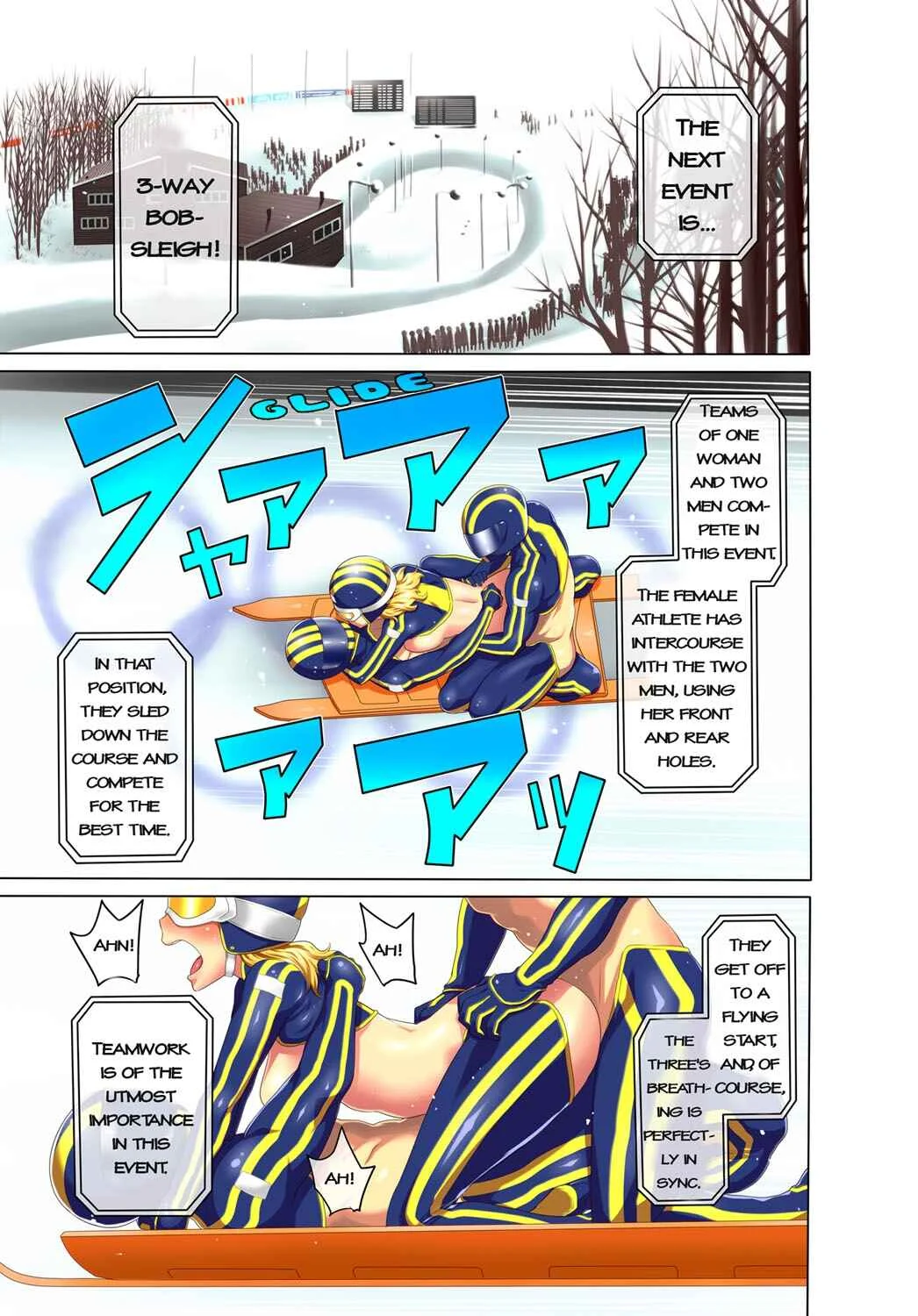 Uralympic! ~Zenra No Danjo Pair De Winter Sports~ Chapter 2 - Page 11