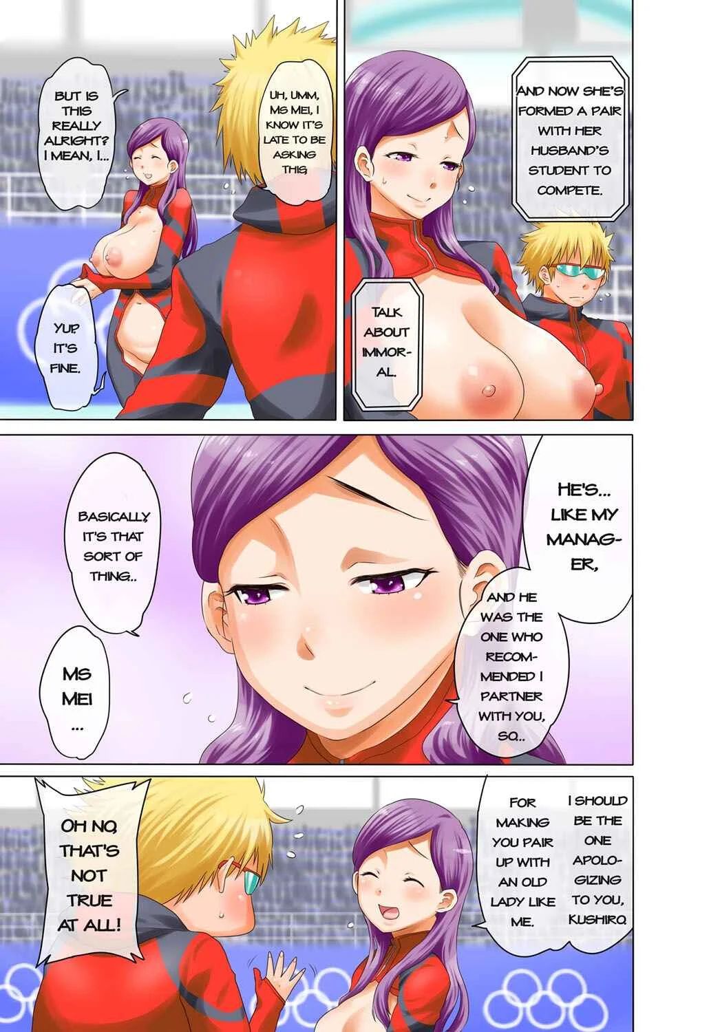 Uralympic! ~Zenra No Danjo Pair De Winter Sports~ Chapter 2 - Page 23
