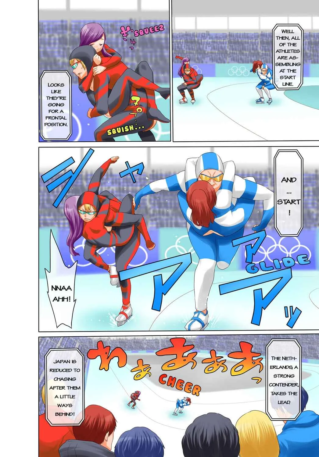 Uralympic! ~Zenra No Danjo Pair De Winter Sports~ Chapter 2 - Page 24