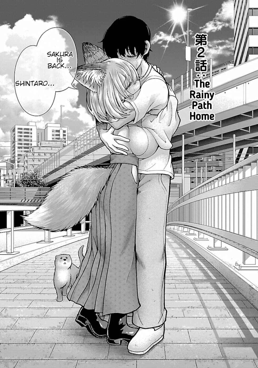 Usotsuki Kitsune no Koi Hanashi Chapter 2: The Rainy Path Home - Page 1