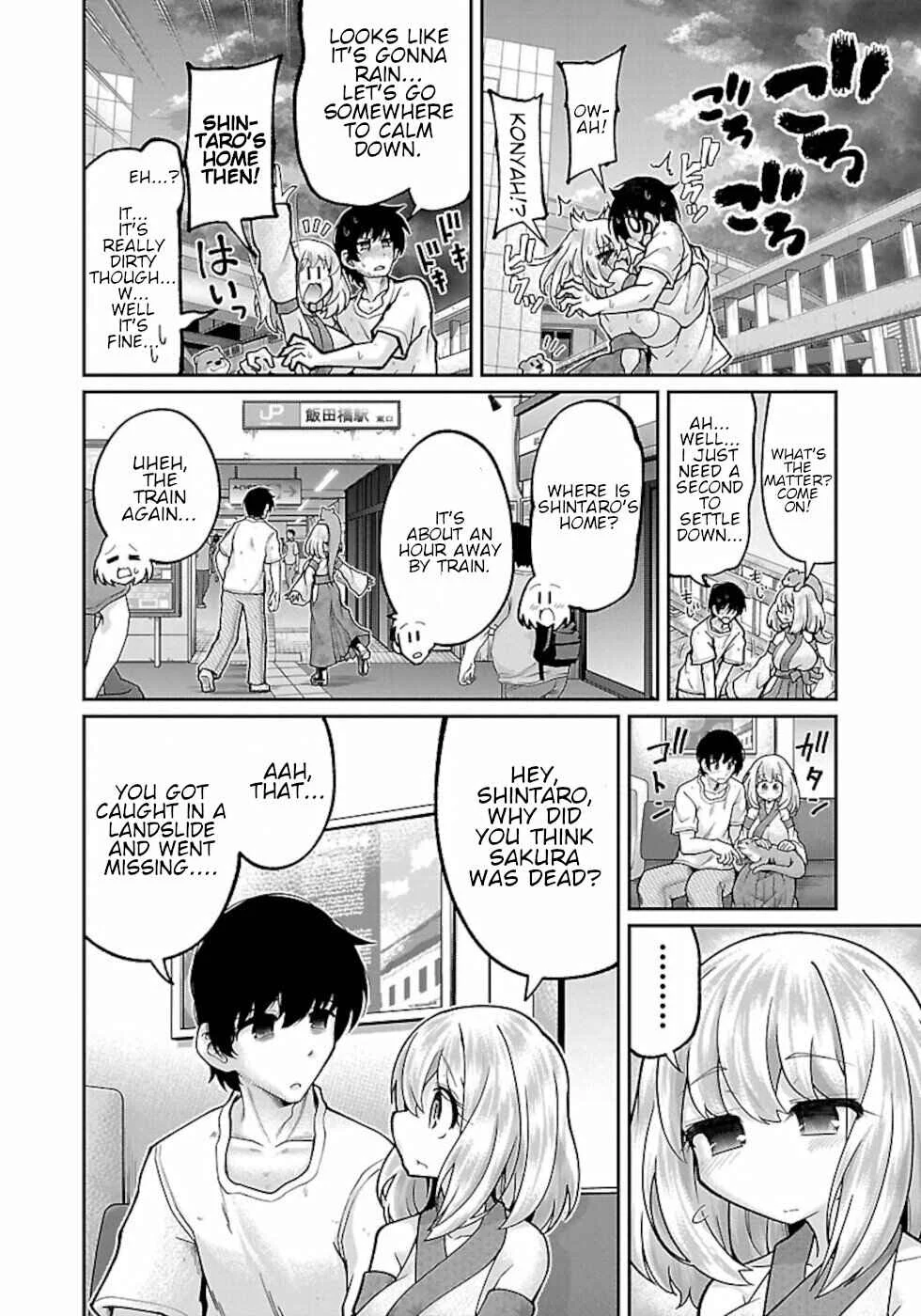 Usotsuki Kitsune no Koi Hanashi Chapter 2: The Rainy Path Home - Page 12