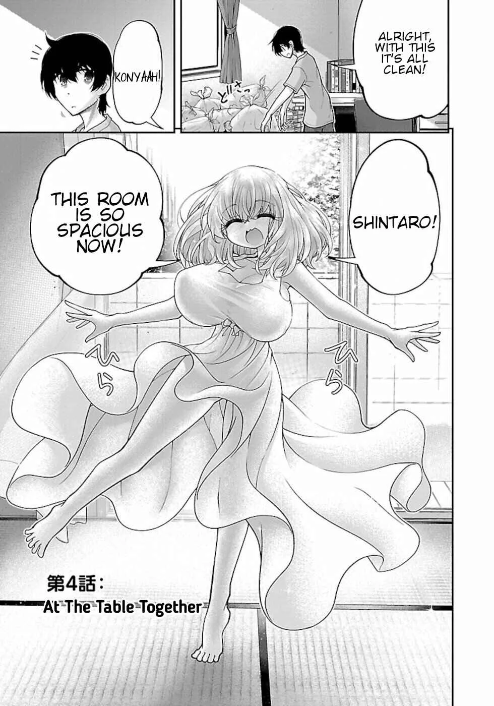 Usotsuki Kitsune no Koi Hanashi Chapter 4: At The Table Together - Page 1