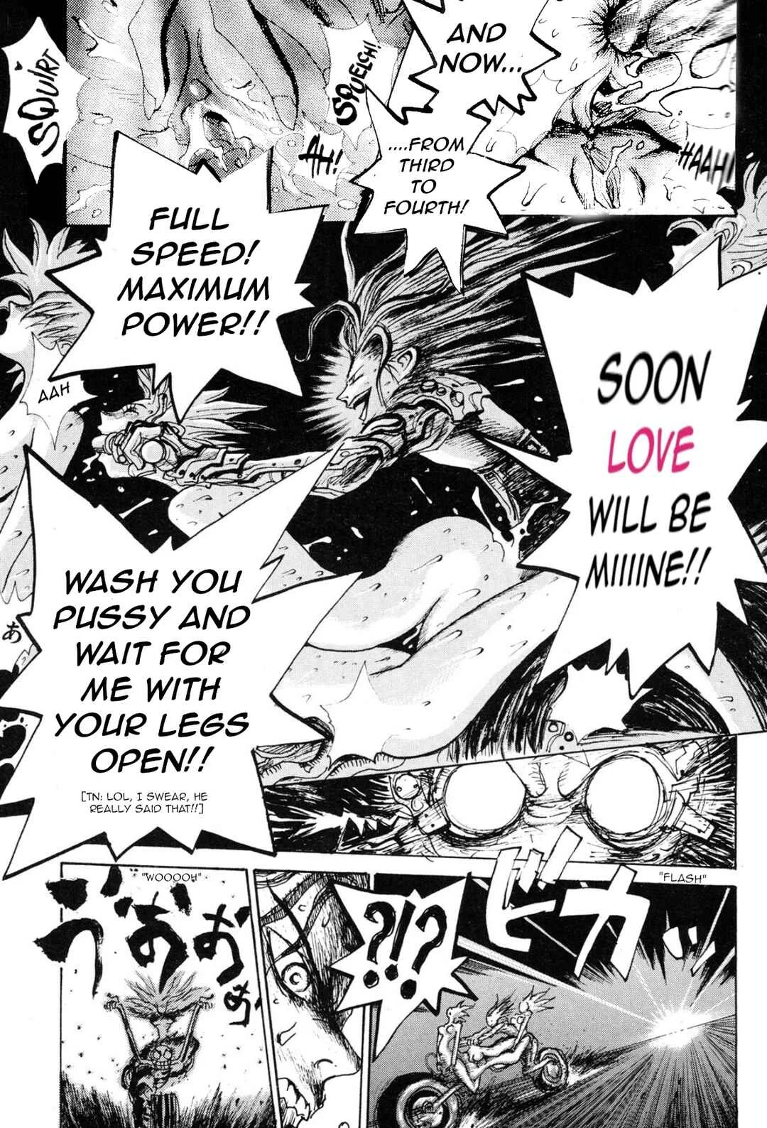 Violent Runner Vibrator Chapter 1: Fuck#1: Love & Cub - Page 23