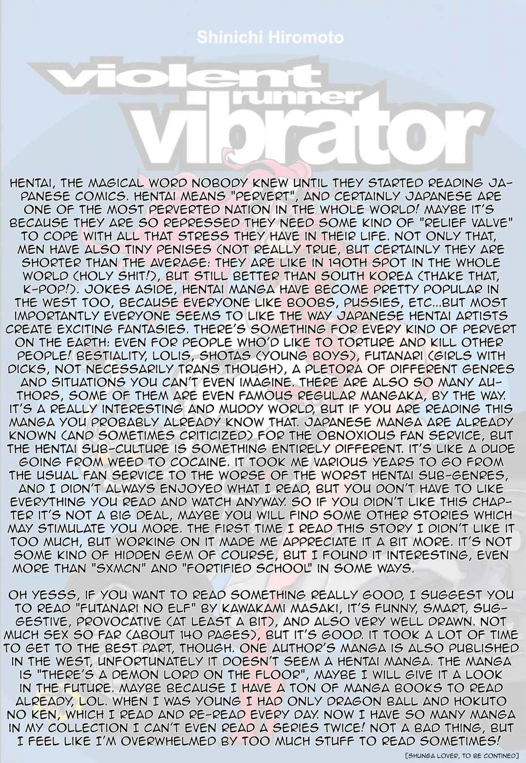 Violent Runner Vibrator Chapter 1: Fuck#1: Love & Cub - Page 32