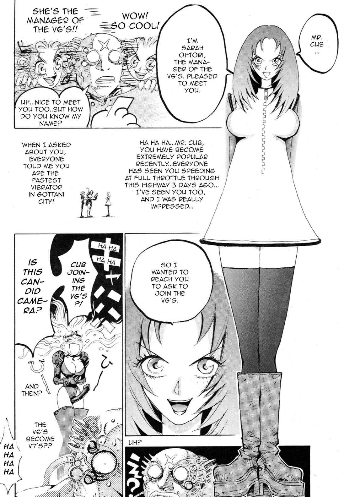 Violent Runner Vibrator Chapter 3: Fuck#3: The race for fame - Page 4