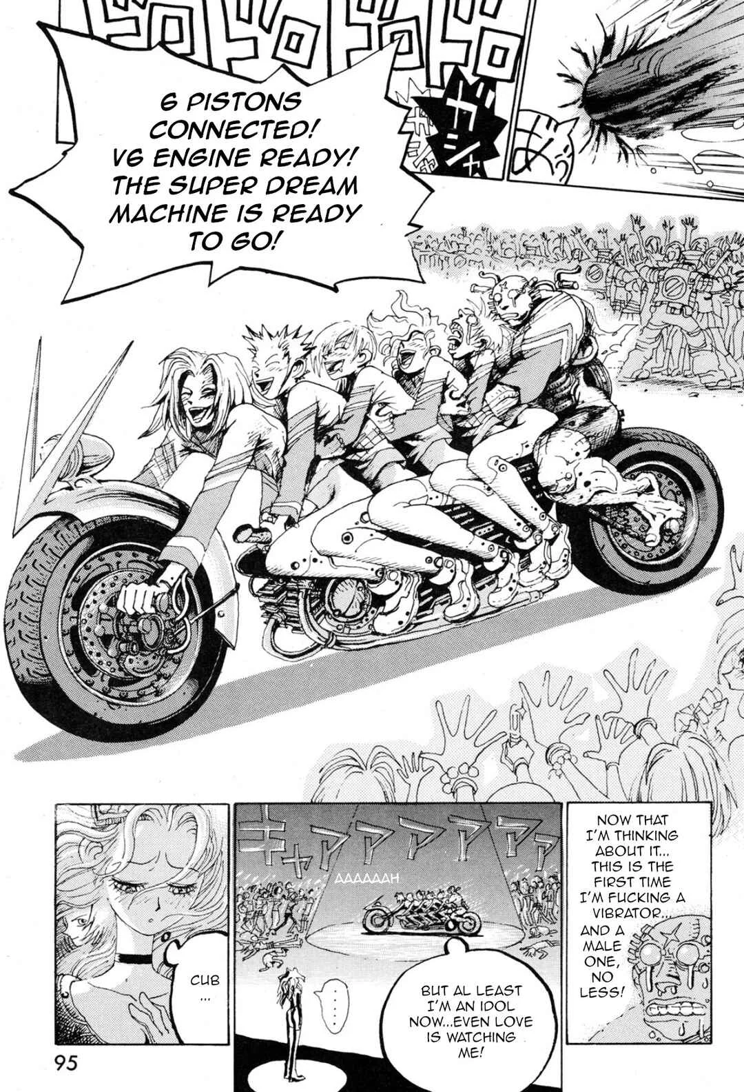 Violent Runner Vibrator Chapter 3: Fuck#3: The race for fame - Page 9