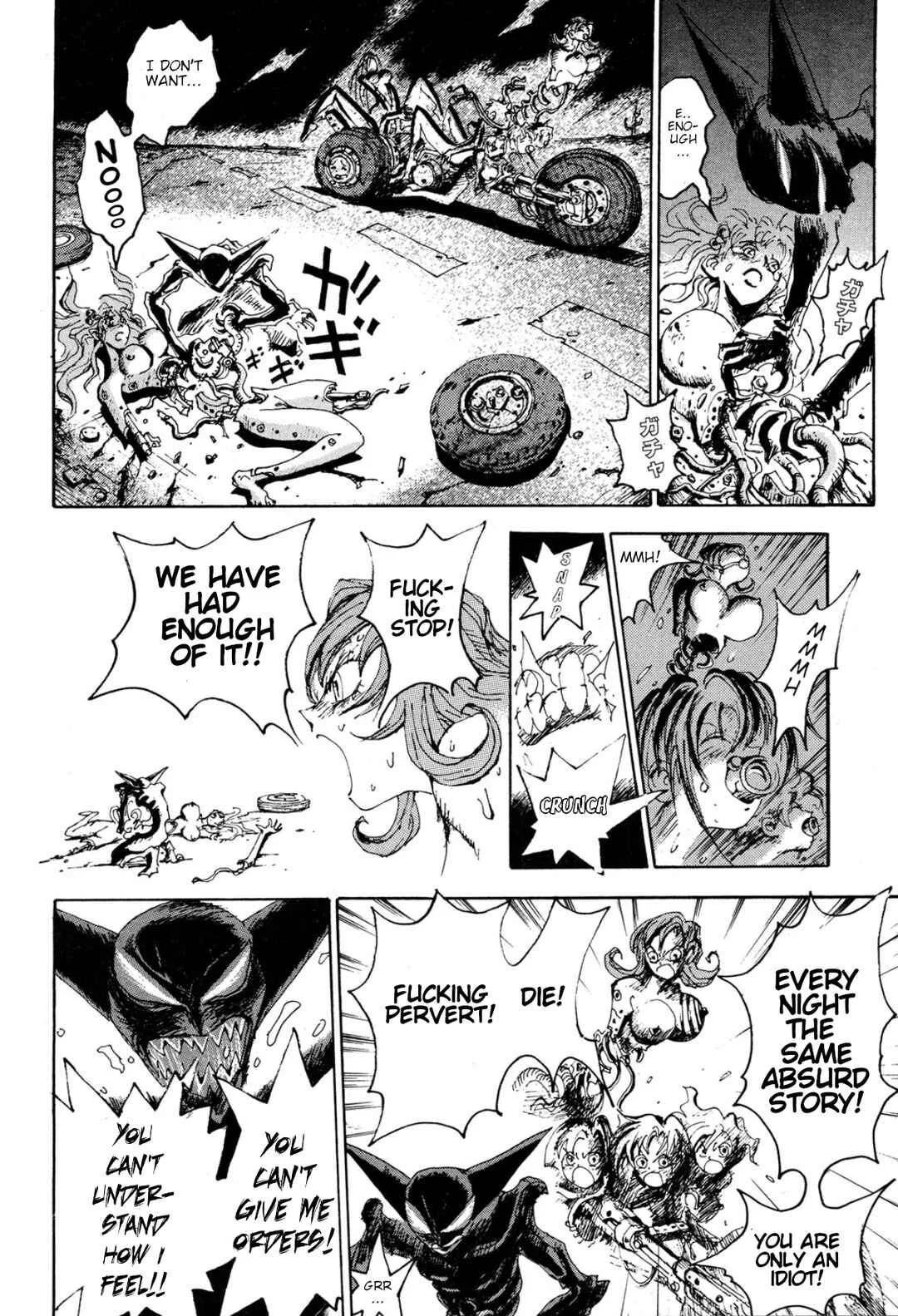 Violent Runner Vibrator Chapter 4: Fuck#4: Maximum Overdrive - Page 12