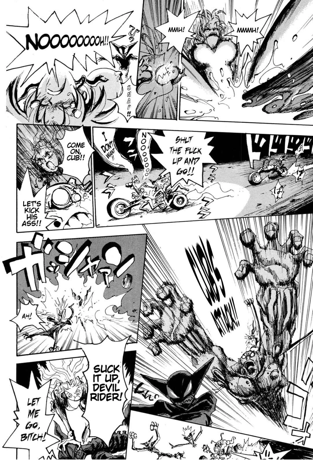 Violent Runner Vibrator Chapter 4: Fuck#4: Maximum Overdrive - Page 14