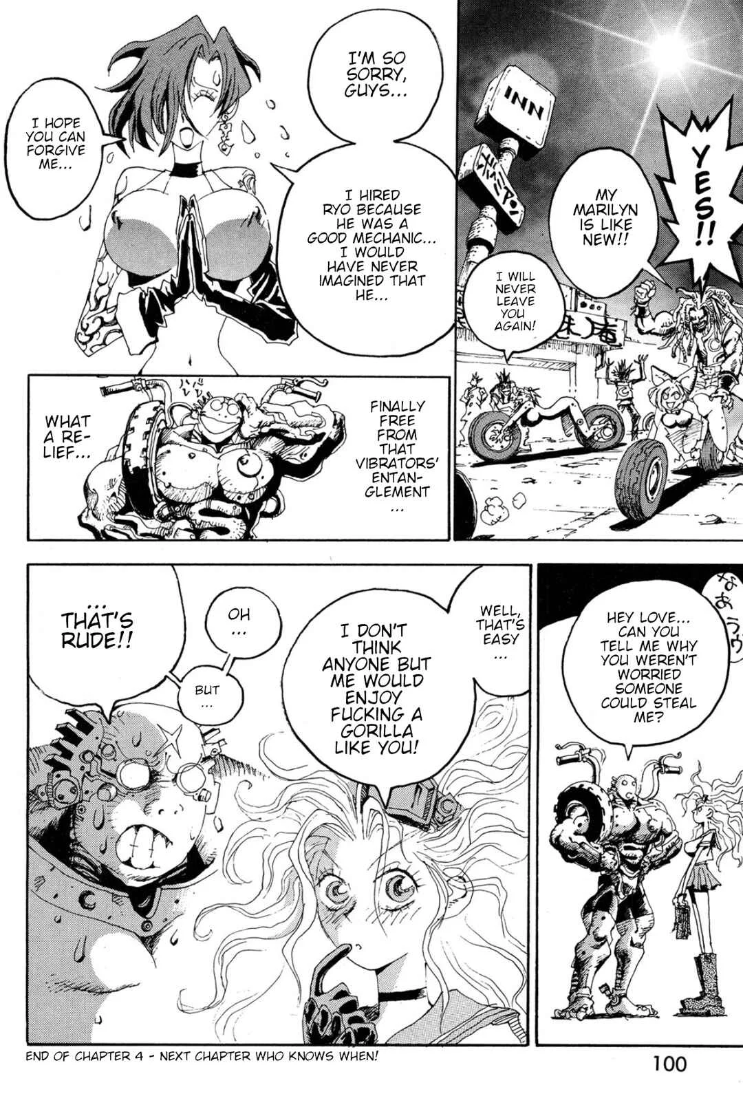 Violent Runner Vibrator Chapter 4: Fuck#4: Maximum Overdrive - Page 16