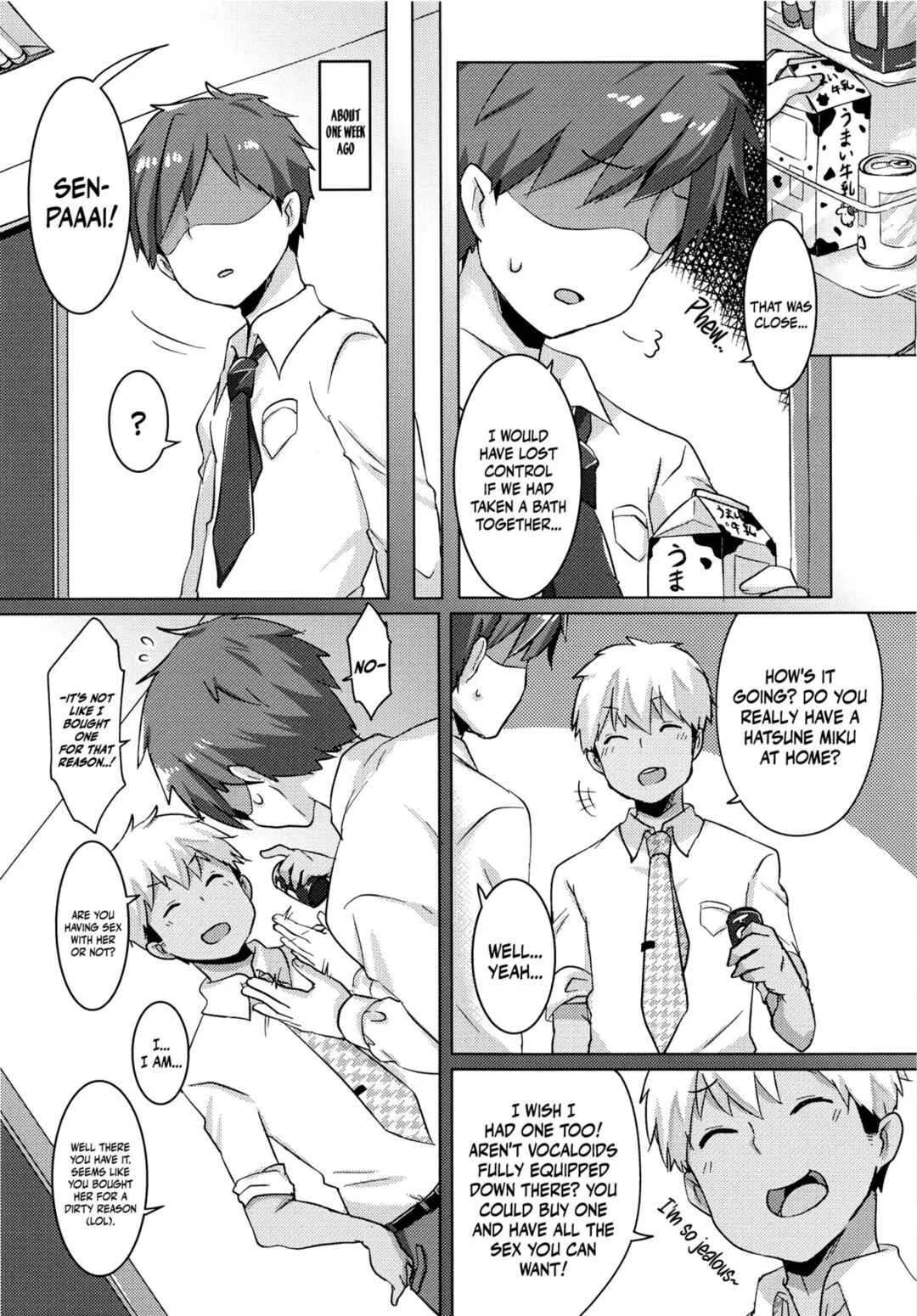 VOCALOID - Miku-chan wa Itashitai Chapter 1 - Page 6