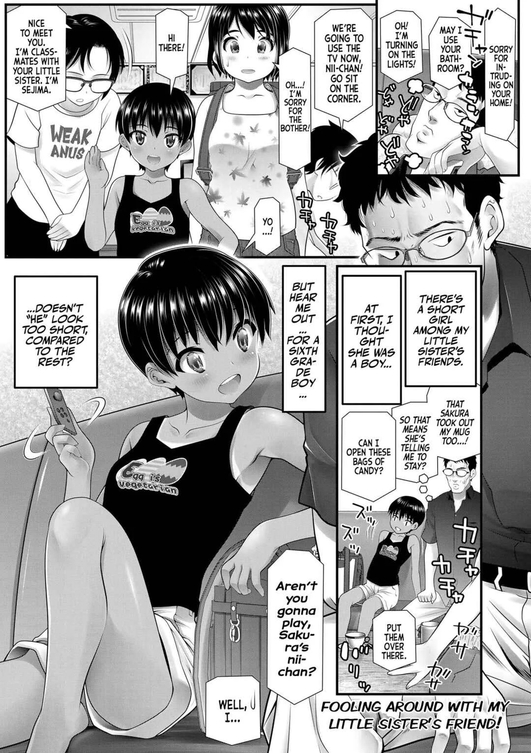 Wakarasetemo Kono Egao Chapter 2: Fooling Around with my Little Sister's Friend! - Page 1