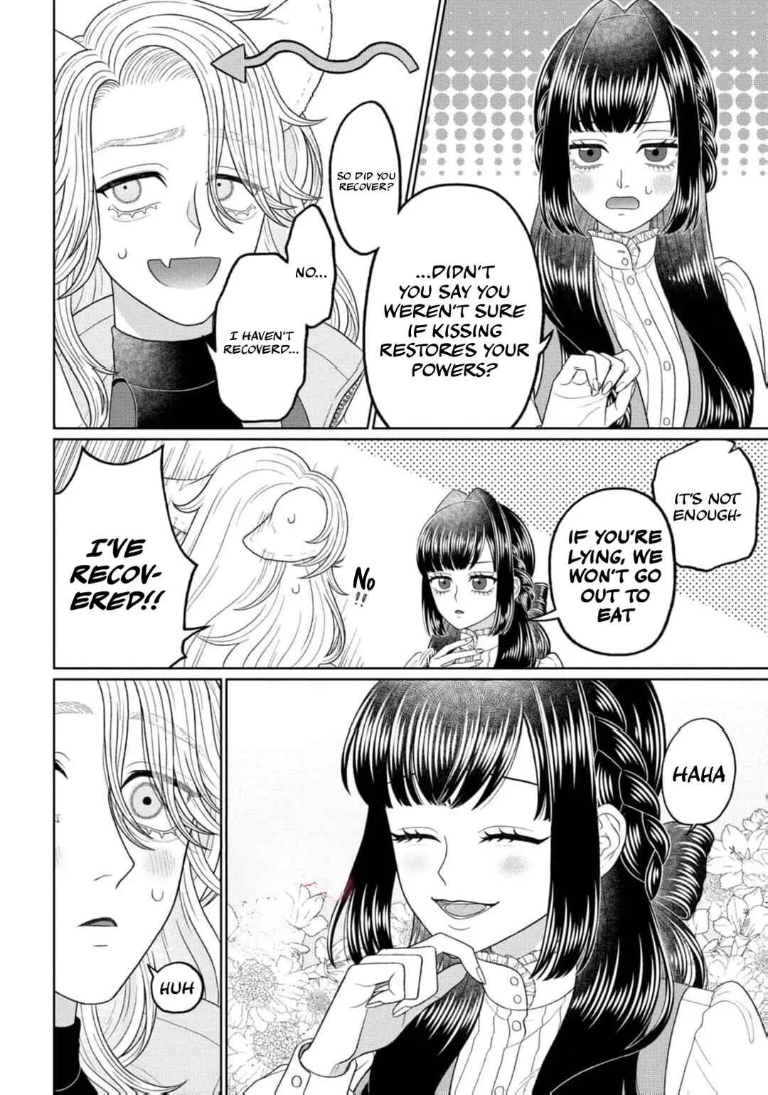Watashi Dake no Kami-sama ~Chikara no Kaifuku no Tame ni Kiss wo Nedarareteimasu~ Chapter 3 - Page 14