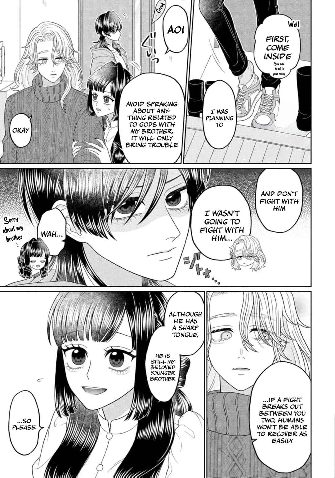 Watashi Dake no Kami-sama ~Chikara no Kaifuku no Tame ni Kiss wo Nedarareteimasu~ Chapter 4 - Page 8