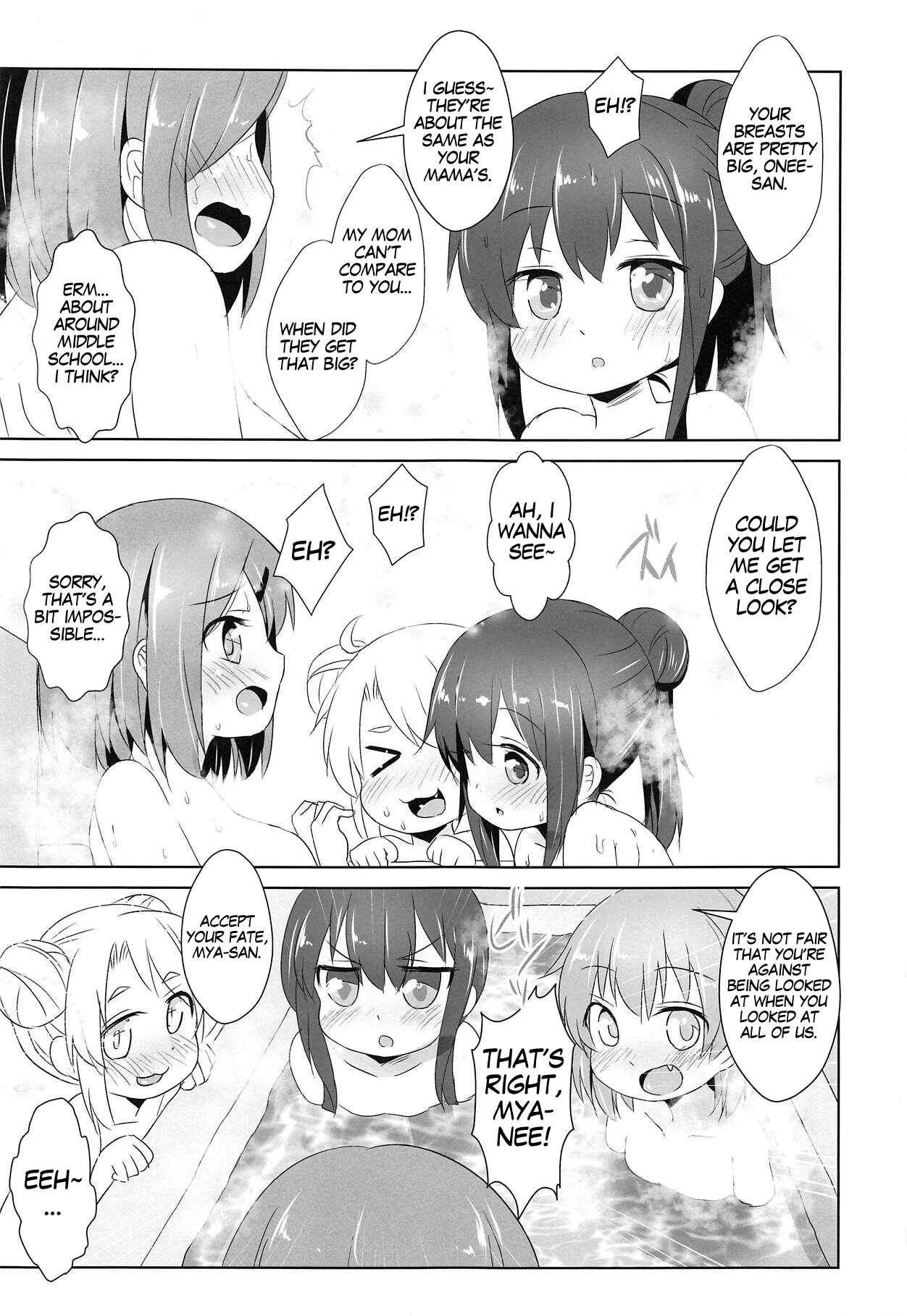 Watashi ni Tenshi ga Maiorita! - Ofuro ni Tenshi ga Maiorita! (Doujinshi) Chapter 1: Oneshot - Page 8