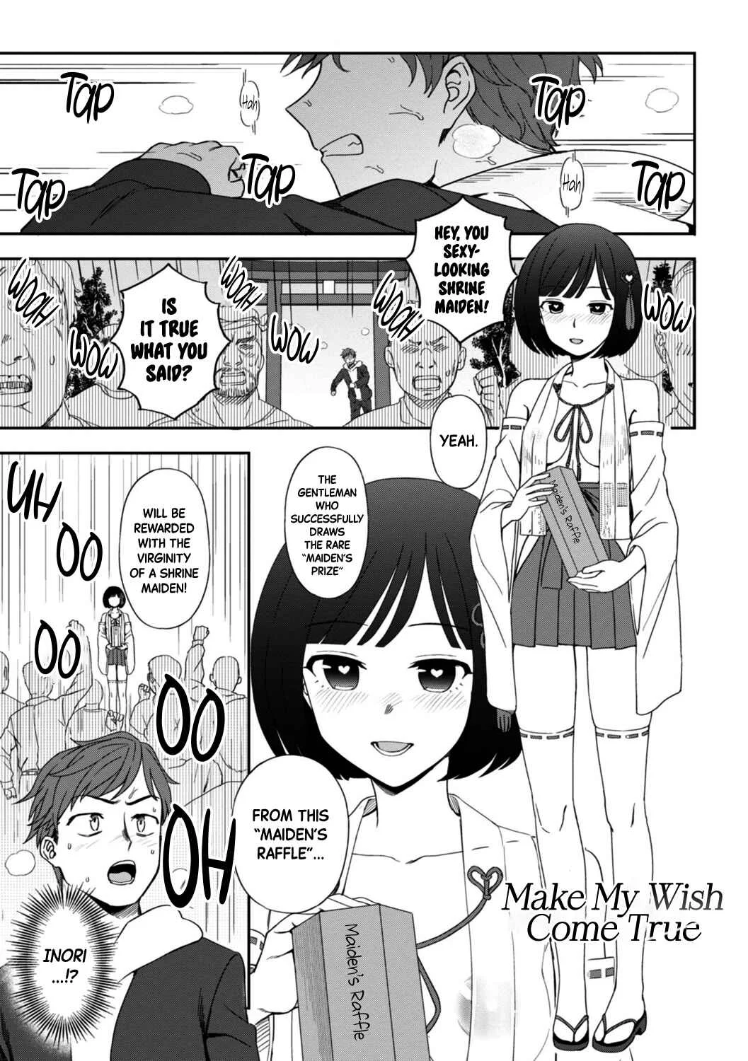 Watashi no Zenbu Sasagemasu - I'll give you all of mine. Chapter 1: Make My Wish Come True - Page 1