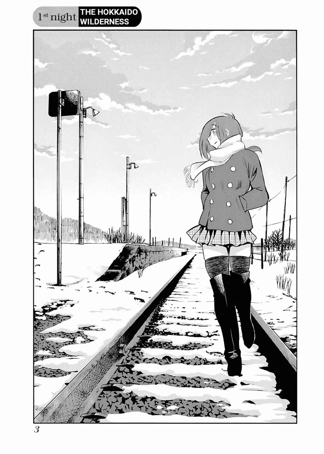 -With me?- Koko de wa Nai Dokoka e Chapter 1: The Hokkaido wilderness - Page 1