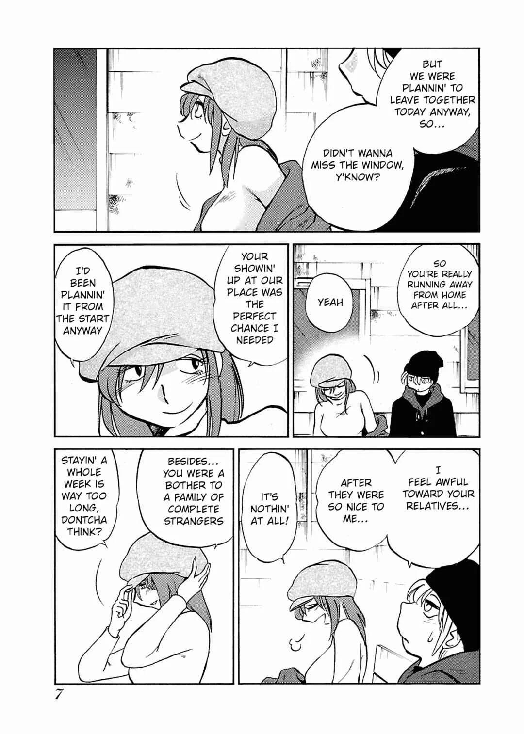 -With me?- Koko de wa Nai Dokoka e Chapter 1: The Hokkaido wilderness - Page 4