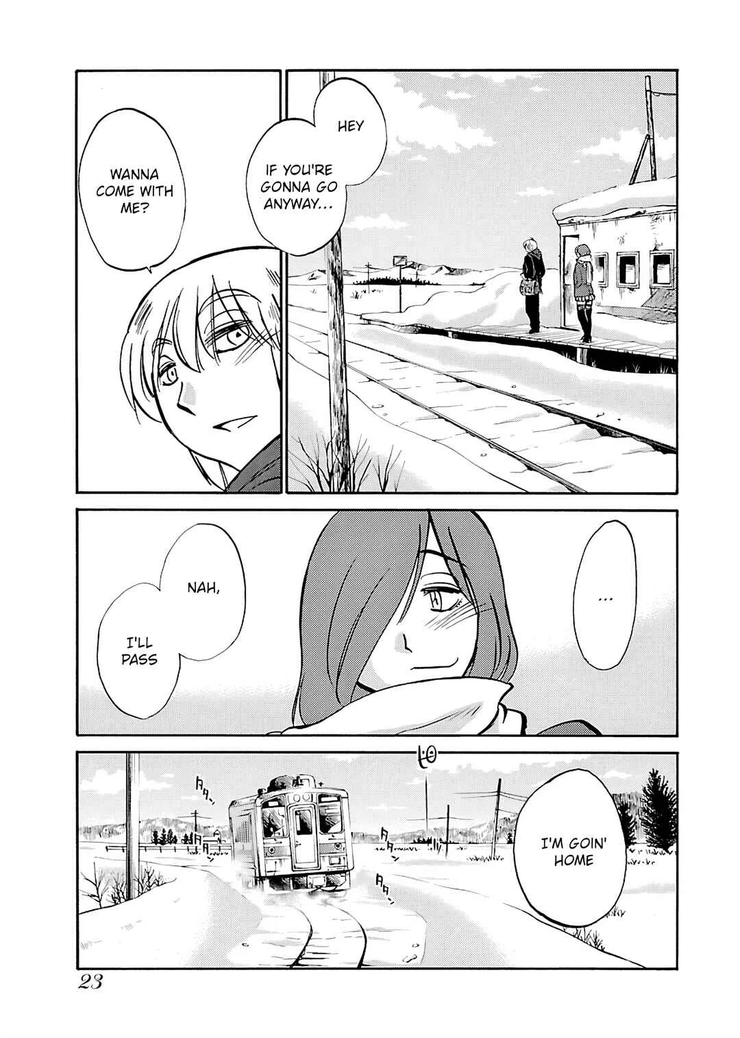 -With me?- Koko de wa Nai Dokoka e Chapter 1: The Hokkaido wilderness - Page 20