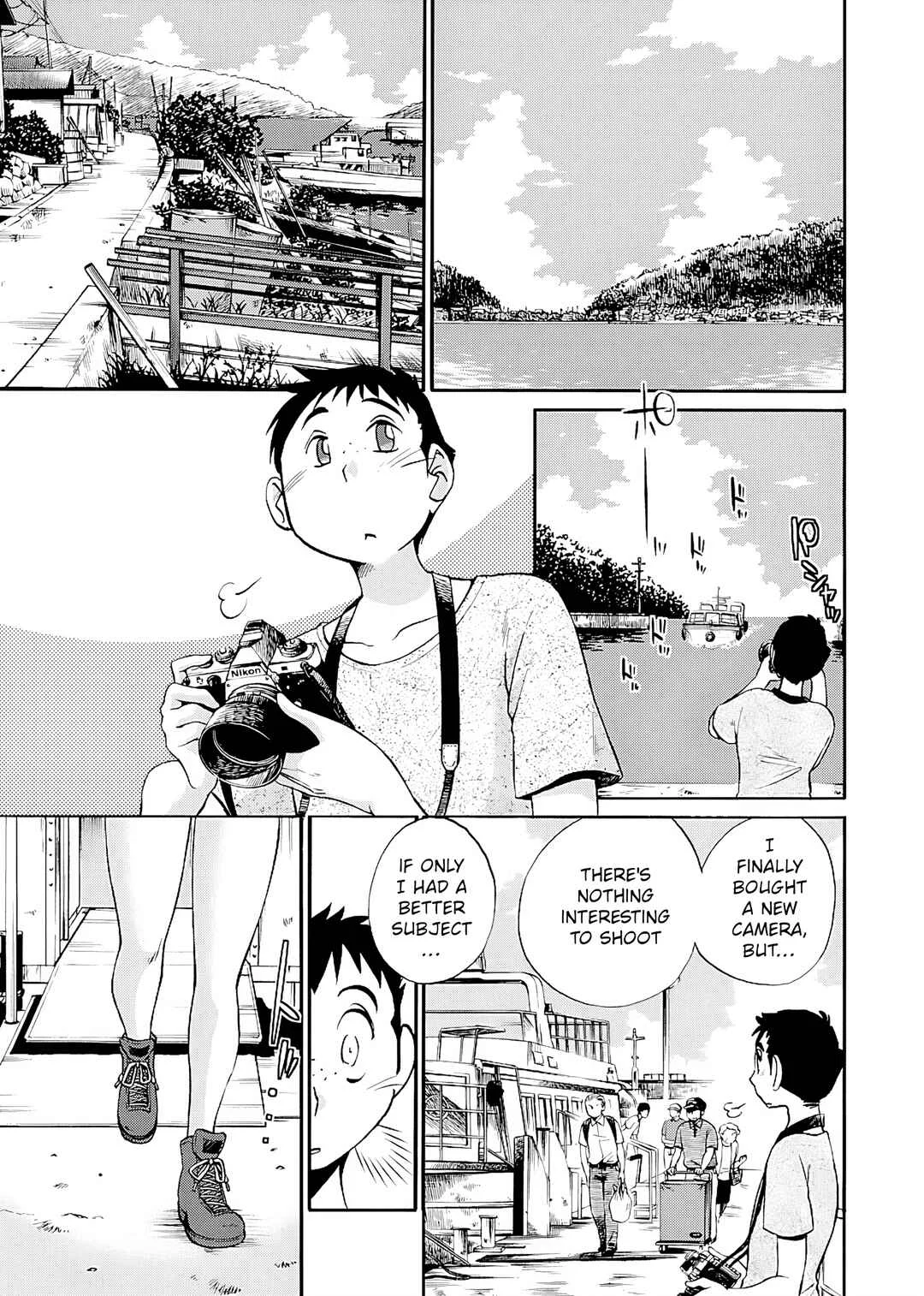 -With me?- Koko de wa Nai Dokoka e Chapter 3: A remote isle in freshwater - Page 1