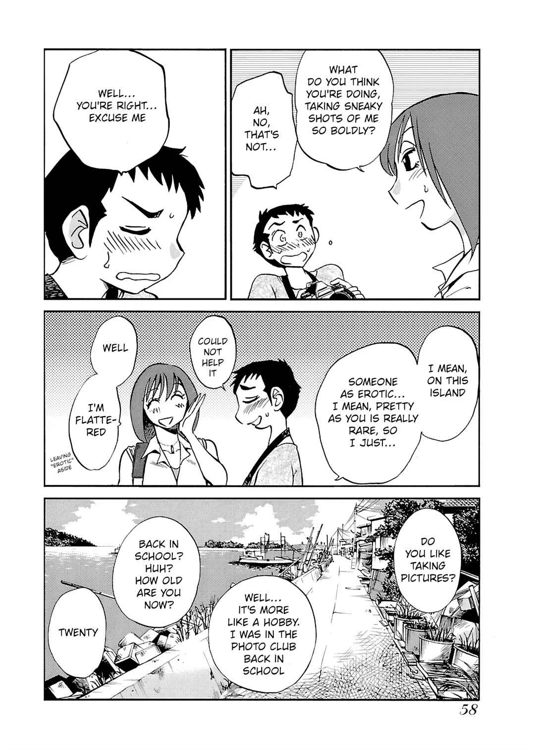 -With me?- Koko de wa Nai Dokoka e Chapter 3: A remote isle in freshwater - Page 2