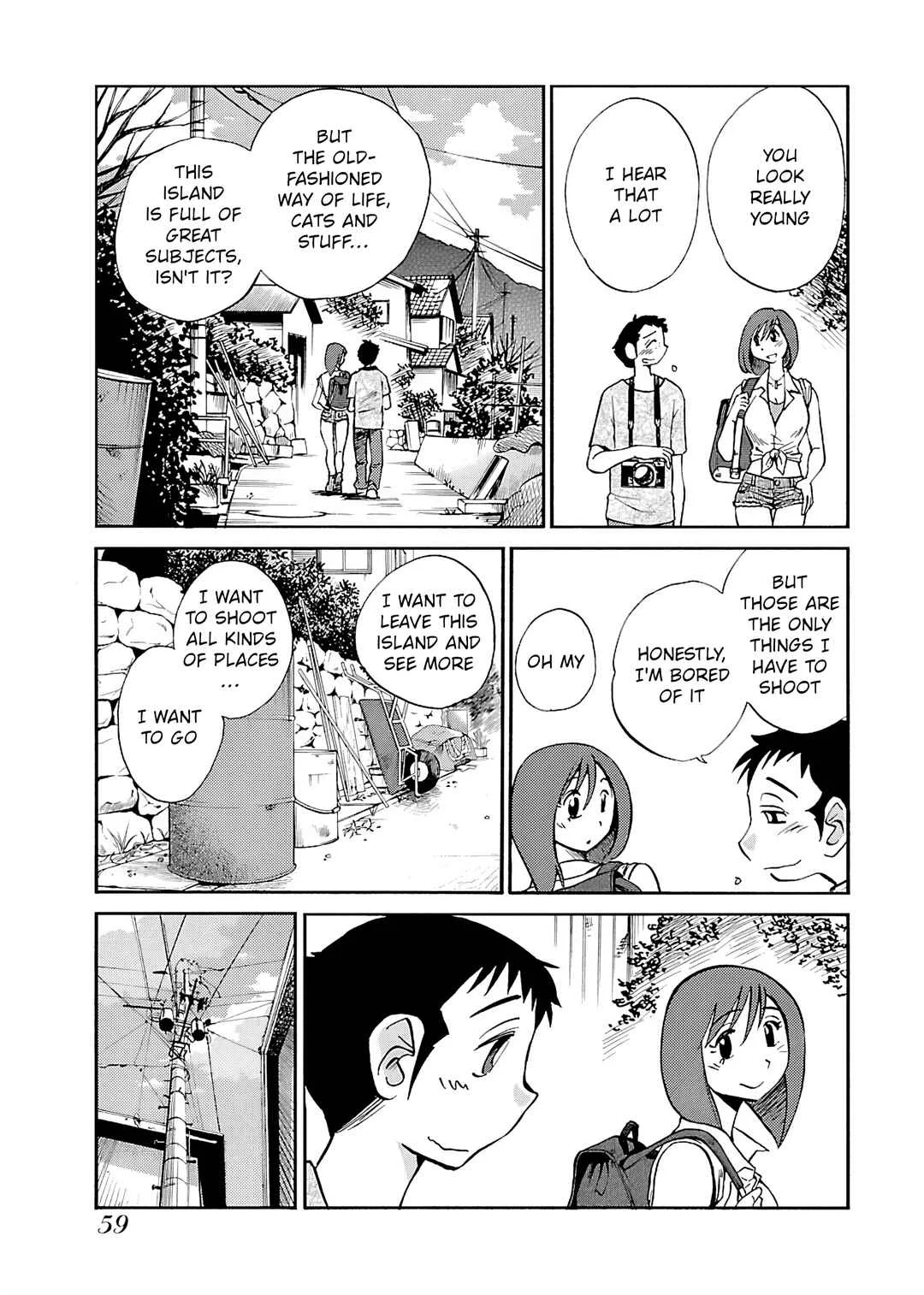 -With me?- Koko de wa Nai Dokoka e Chapter 3: A remote isle in freshwater - Page 3